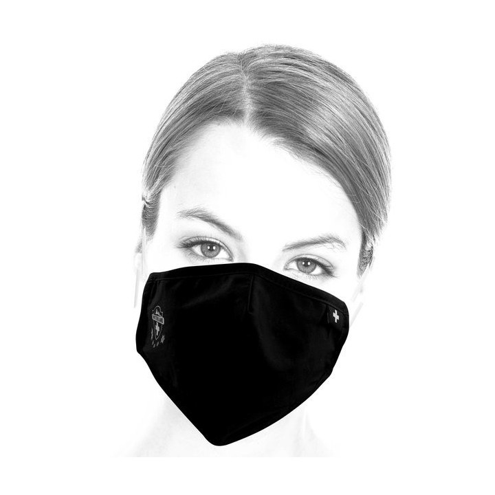 Black Swiss Casual Maske